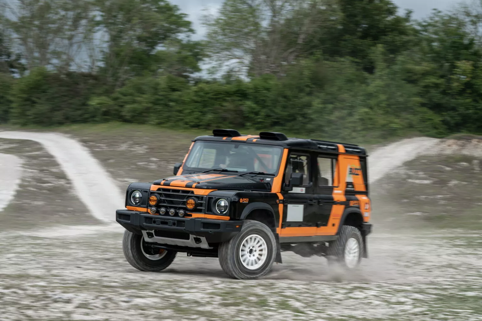 Ineos Grenadier Buzz Special Vehicles FIA compliant