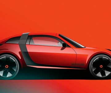 Sketch do novo Smart Roadster da autoria da Autocar