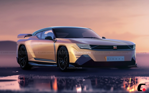 Nissan GT-R R36 - render Carscoops