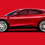 Render do Ferrari elétrico - autoria Car Magazine