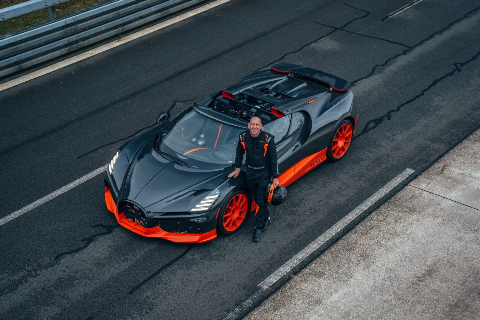 Bugatti W16 Mistral World Record Car