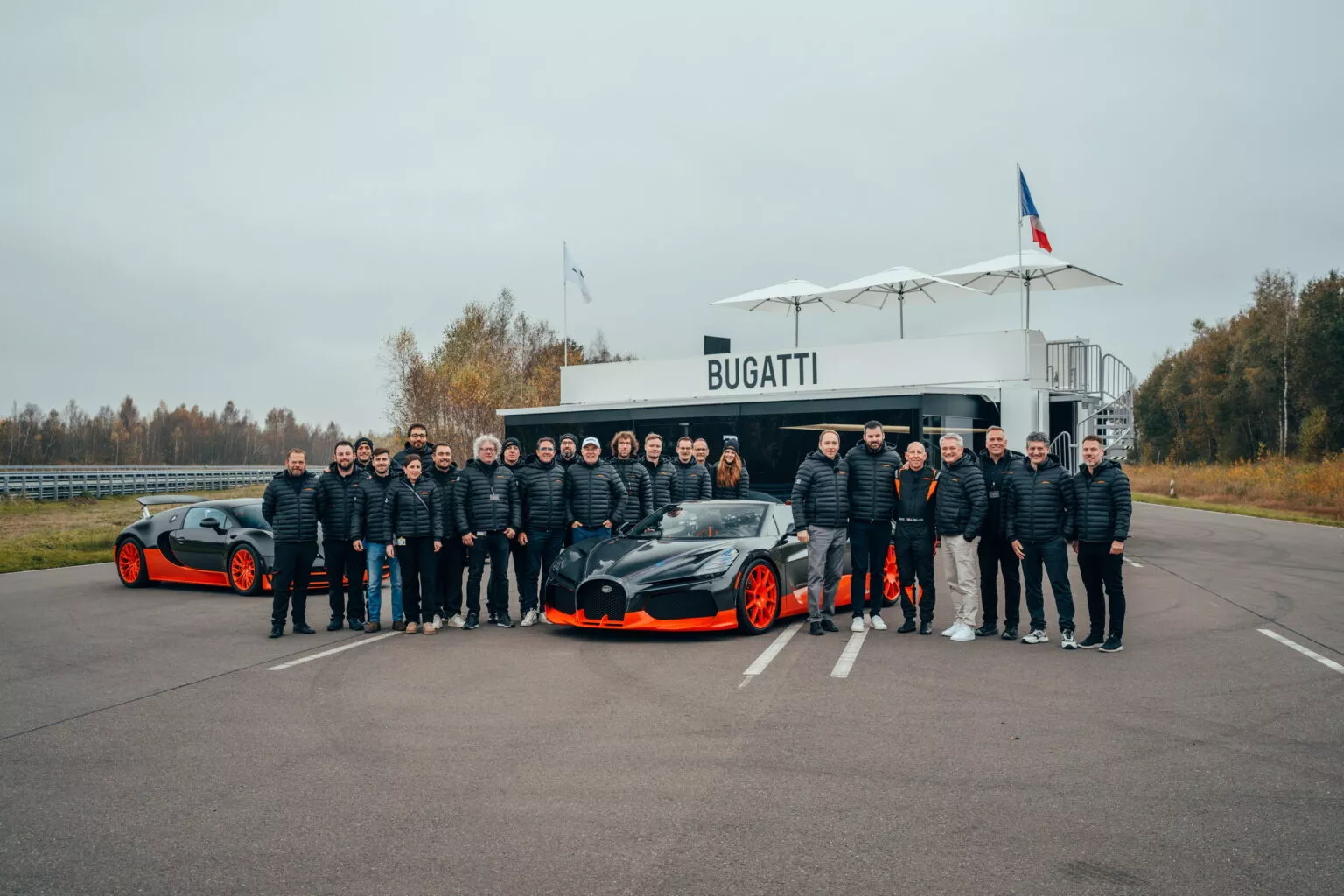 Bugatti W16 Mistral World Record Car
