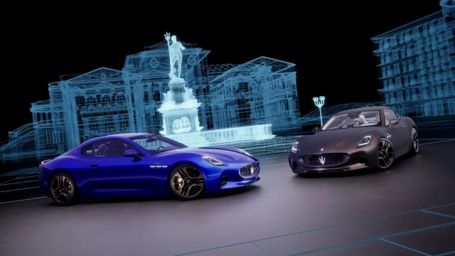 Maserati GranTurismo 110 Anniversario Blu Inchiostro e Rame Folgore