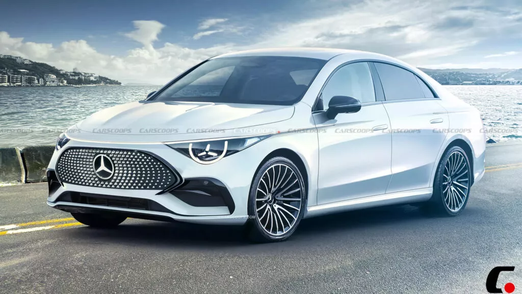 Render do novo Mercedes-Benz CLA - Carscoops