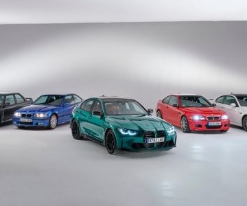 Todas as gerações do BMW M3