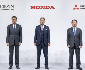 Honda, Nissan e Mitsubishi deram conferência de imprensa em conjunto