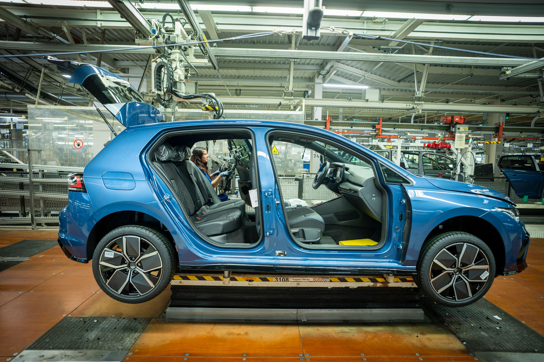 VW a ser produzido em Wolfsburg