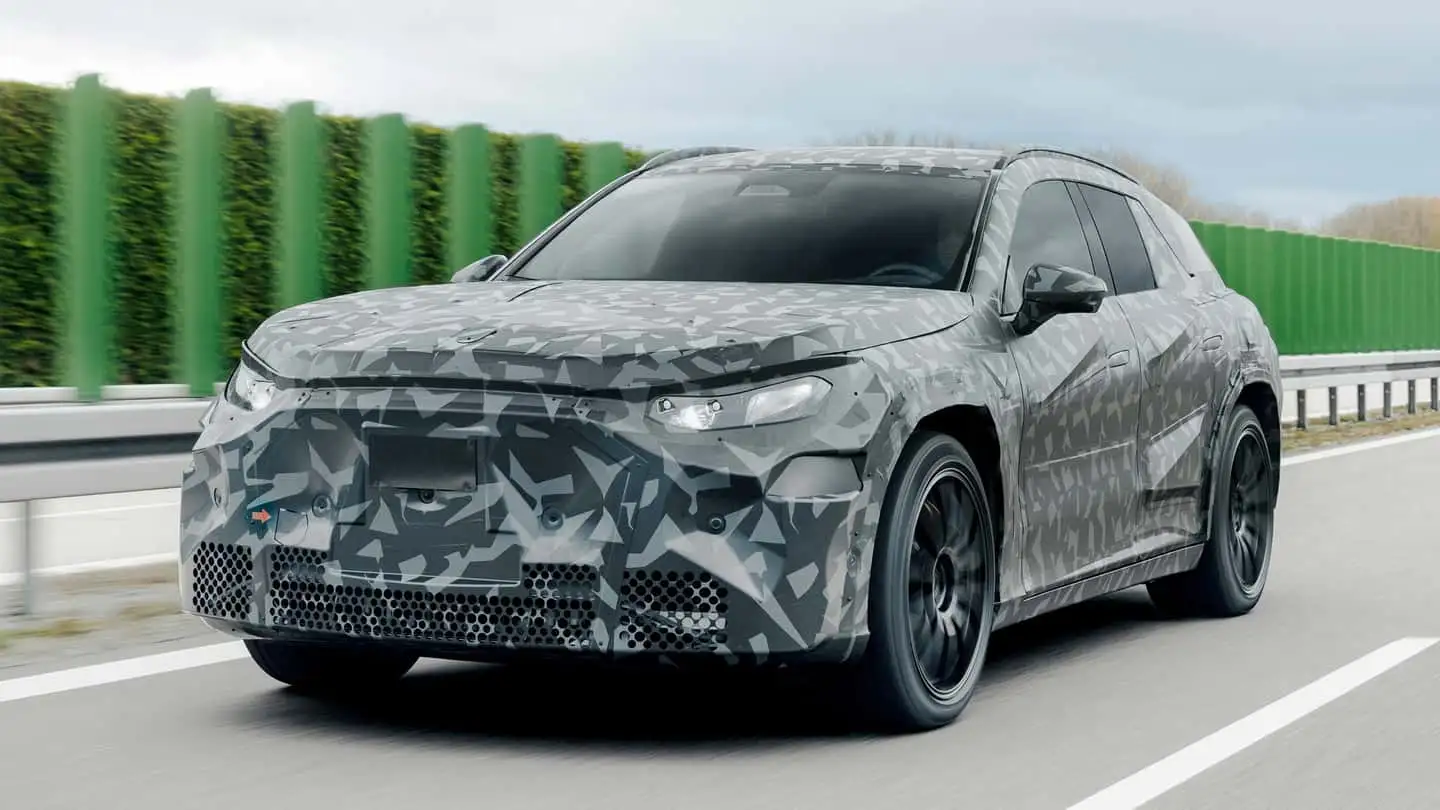 Protótipo de SUV elétrico Mercedes-AMG