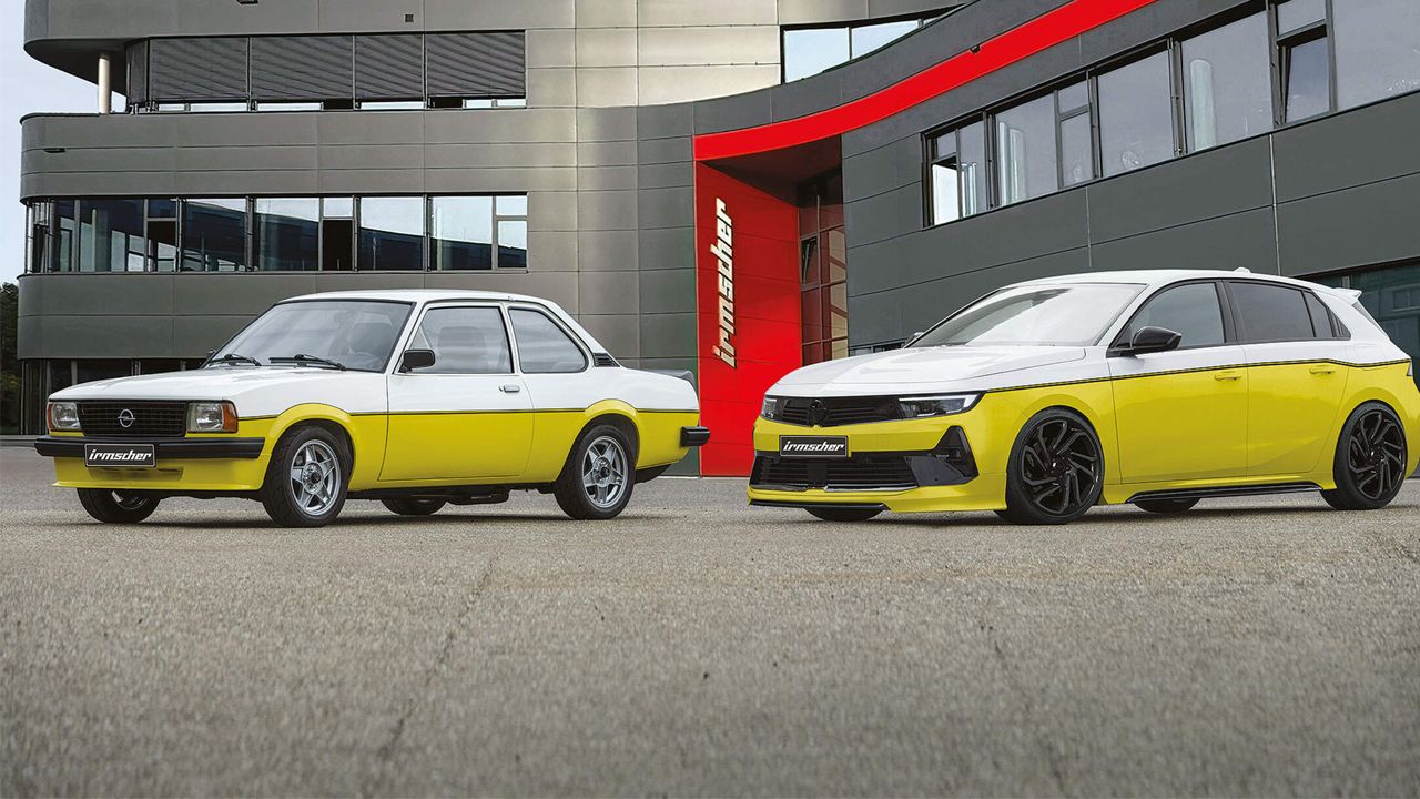 Opel Ascona i2000 e Irmscher Opel Astra i2000