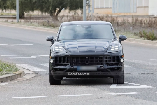 Porsche Cayenne Coupé facelift