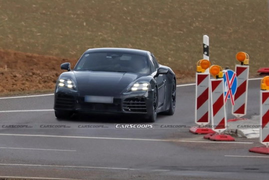 Porsche 718 Cayman elétrico - Carscoops