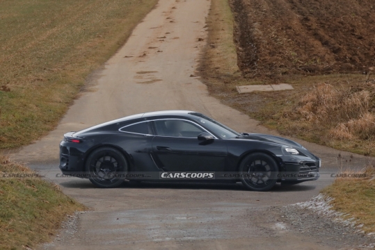 Porsche 718 Cayman elétrico - Carscoops