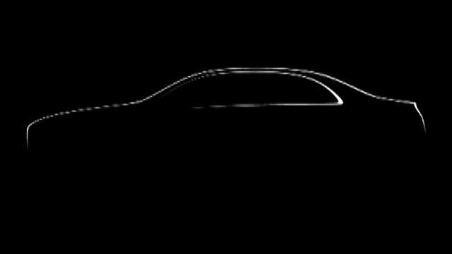 Teaser do Mercedes Classe E elétrico