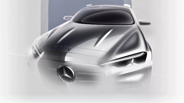 Teaser da nova linguagem de design Mercedes