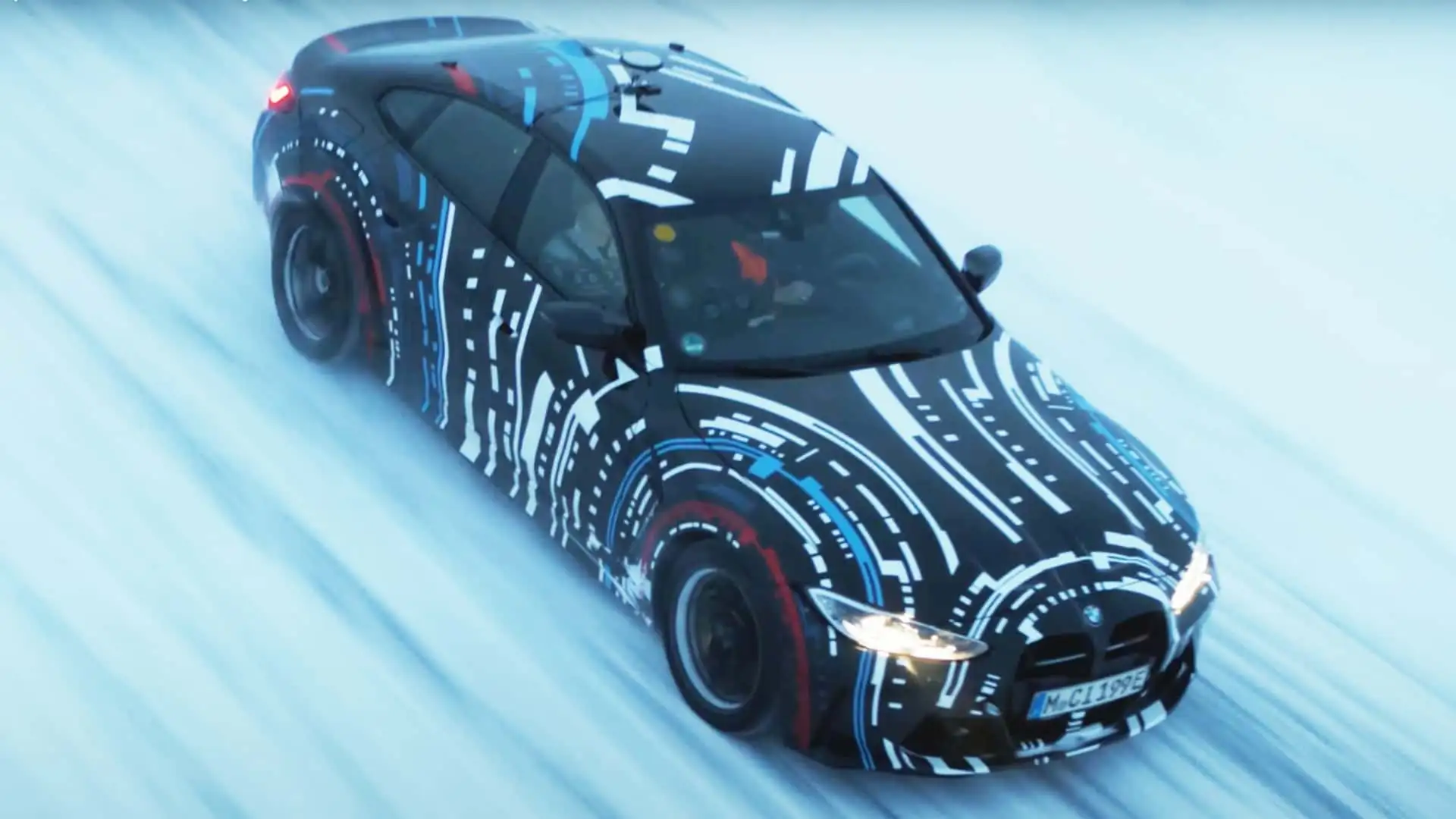 Protótipo do BMW M3 elétrico