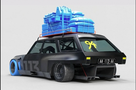 Peugeot 504 Break Drift