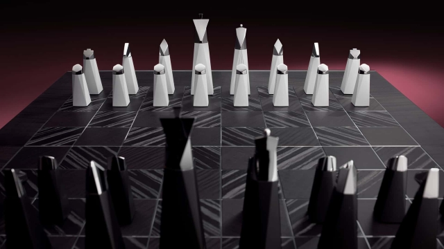 Rolls-Royce Chess Set