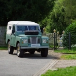 Inverted Land Rover Series I EV