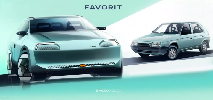 Skoda Favorit EV Concept