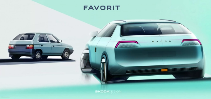 Skoda Favorit EV Concept