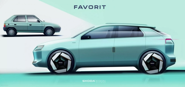 Skoda Favorit EV Concept