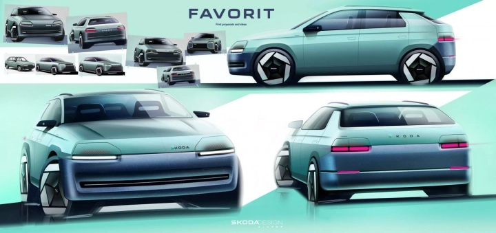 Skoda Favorit EV Concept