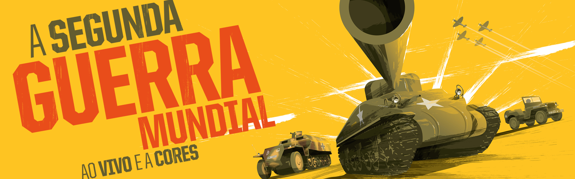 A Segunda Guerra Mundial ao Vivo e a Cores
