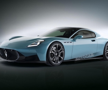 Maserati Super GT - render da Autocar