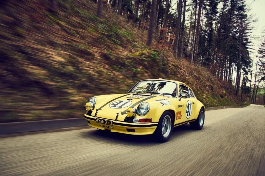 Porsche 911 S/T 2.5 de 1972 restaurado