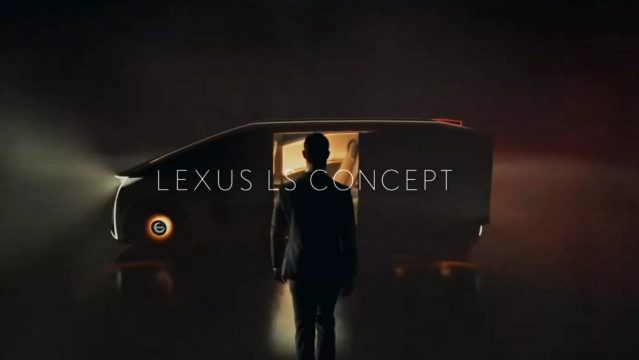 Lexus LS Concept teaser