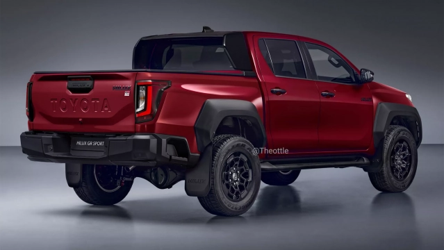 Toyota Hilux GR Sport - render de Theottle