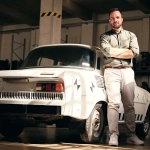 O autor com o modelo original