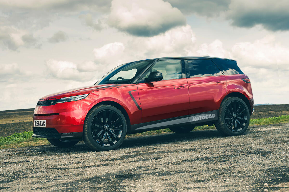 Range Rover Evoque EV - render da Autocar