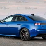 Audi A4 - render digital Theophilus Chin