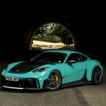 Render do Porsche 718 Cayman a combustão - autoria da Autocar