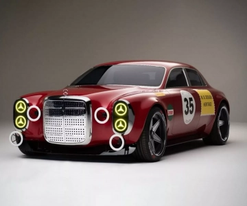 Gorden Wagener Mercedes Red Pig concept