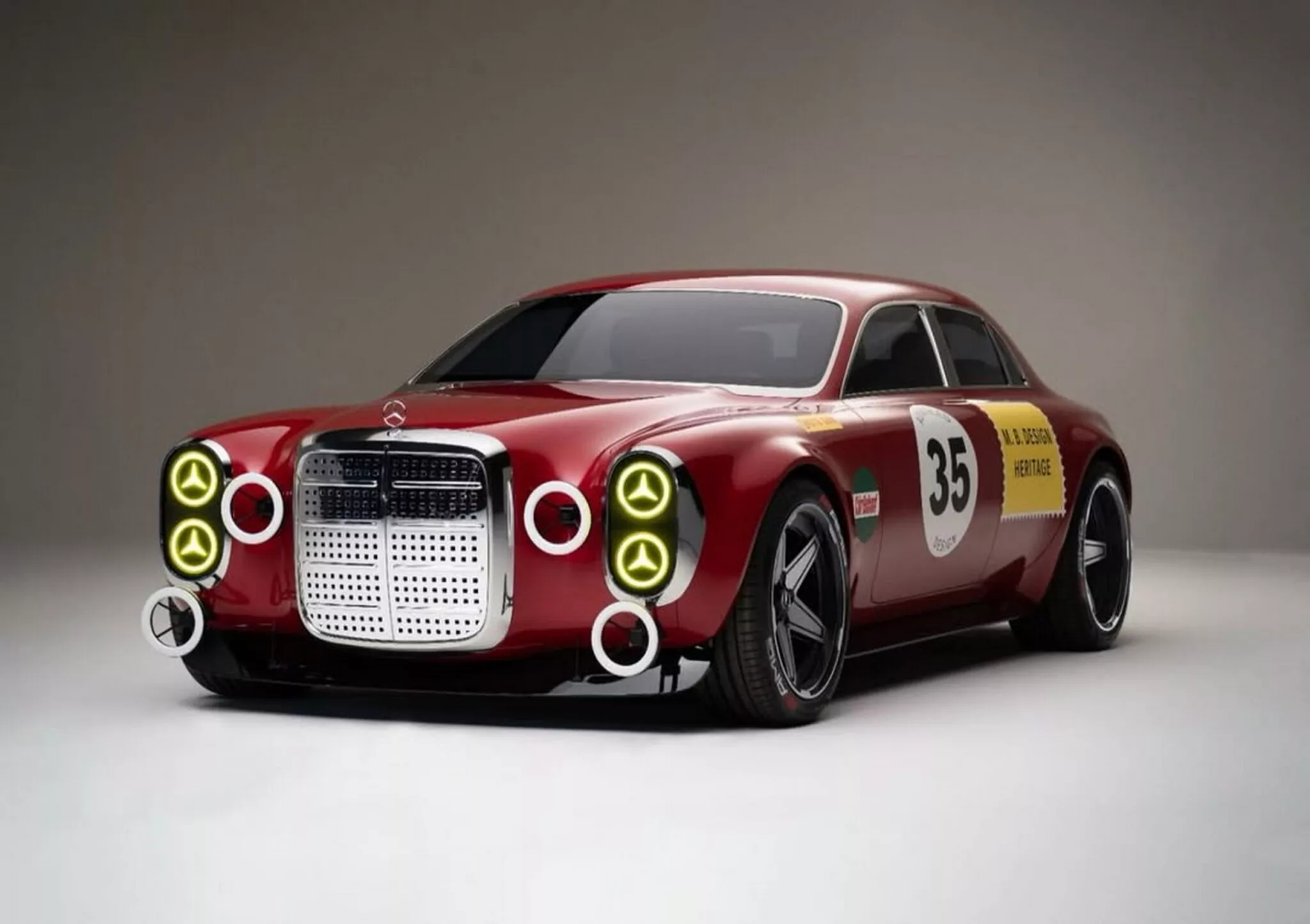 Gorden Wagener Mercedes Red Pig concept