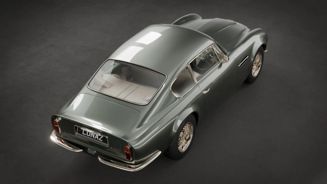 Lunaz restaura Aston Martin DB6