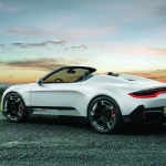 Alpine A110 cabrio - render da Autocar