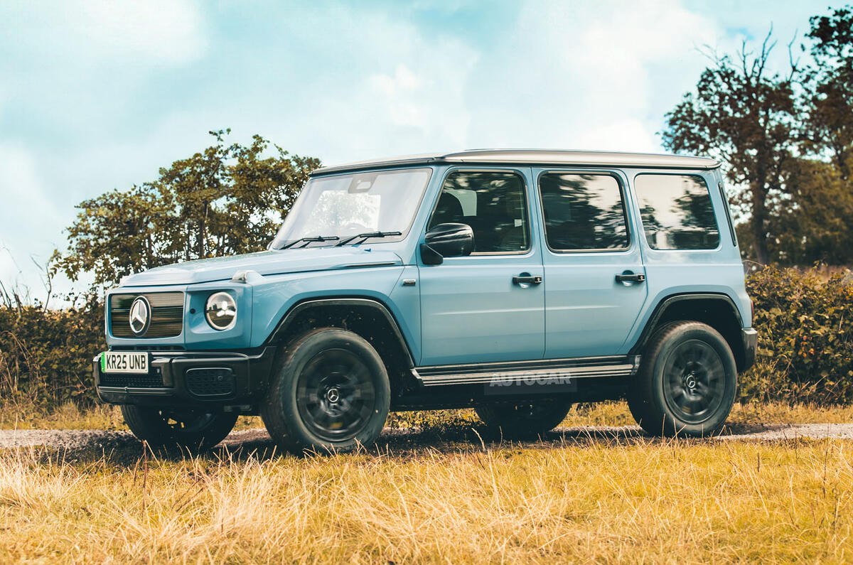 Render do Mercedes-Benz "mini" Classe G - autoria Autocar