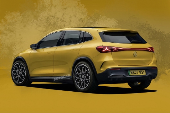 Próximo Mercedes-Benz Classe A - render da Autocar