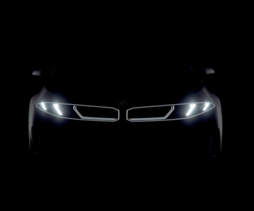 Teaser do novo BMW Série 3 elétrico