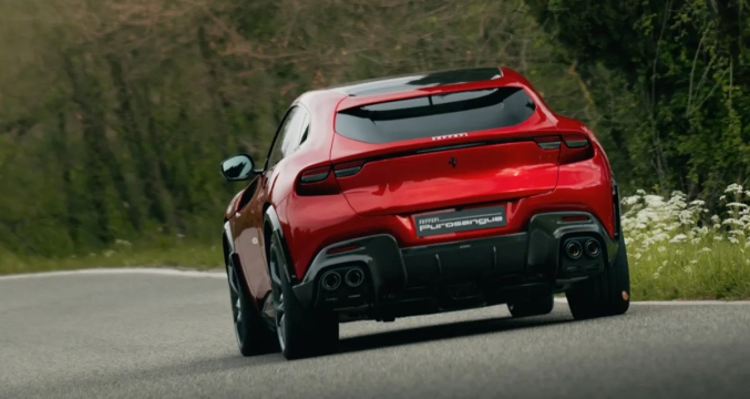 Ferrari Purosangue Handling Speciale