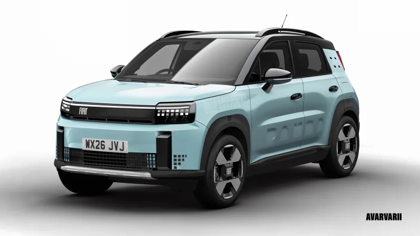 Fiat Pandina - render digital de Avarvarii