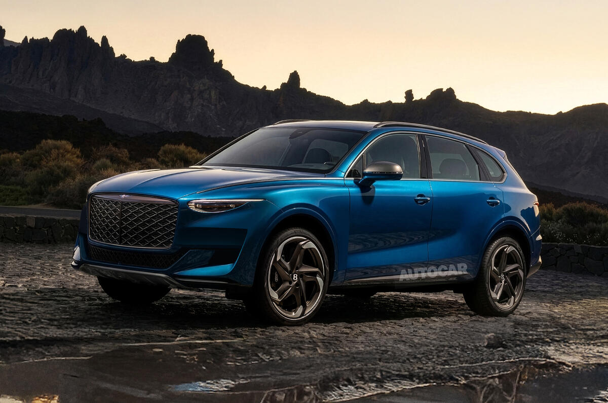 Bentley Bentayga - render Autocar
