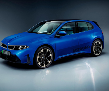 Render do BMW Série 1 - autoria Autocar