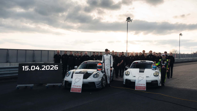 Porsche 911 GT3 992.2 Manthey em Nürburgring
