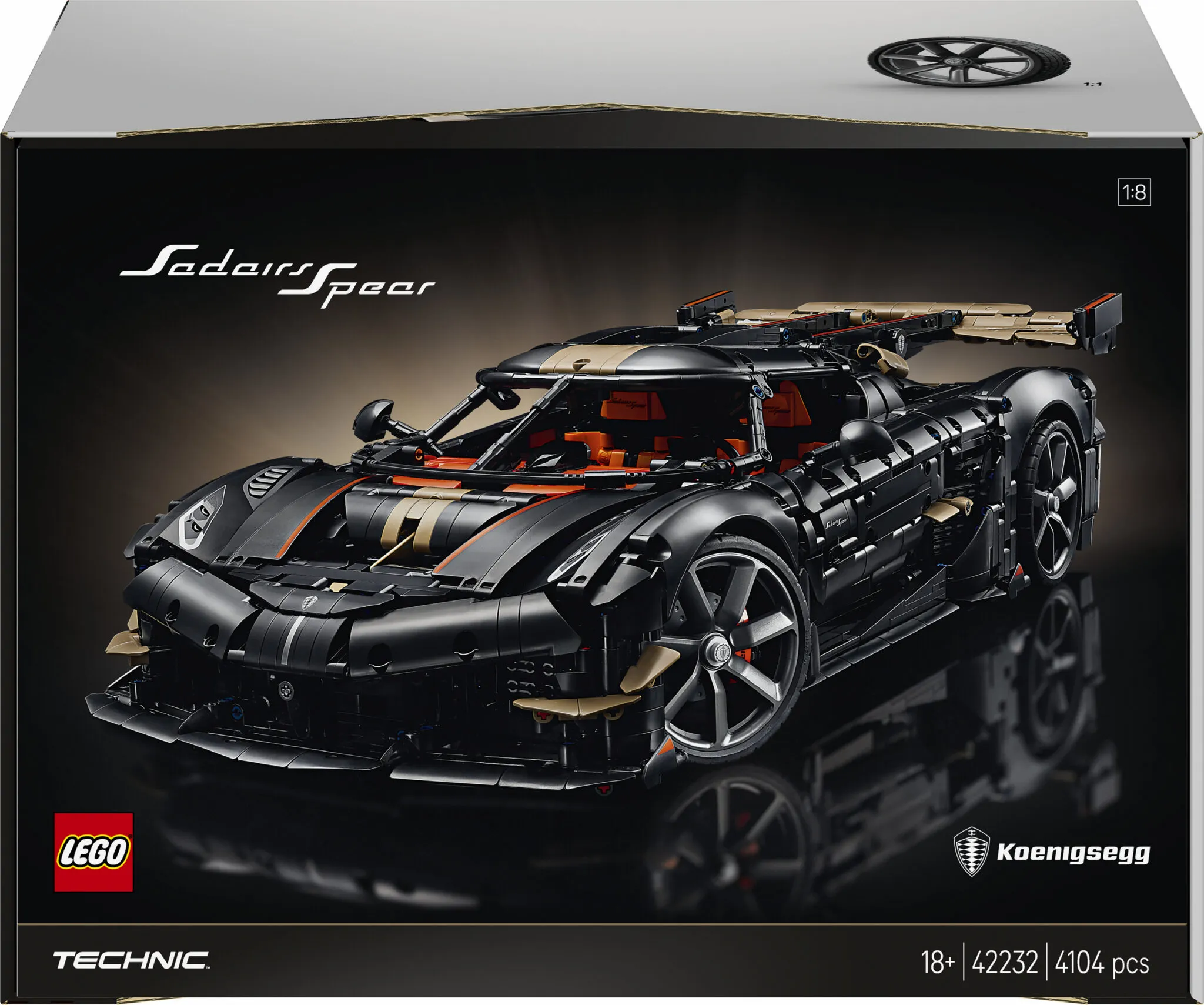 Koenigsegg Sadair's Spear Lego