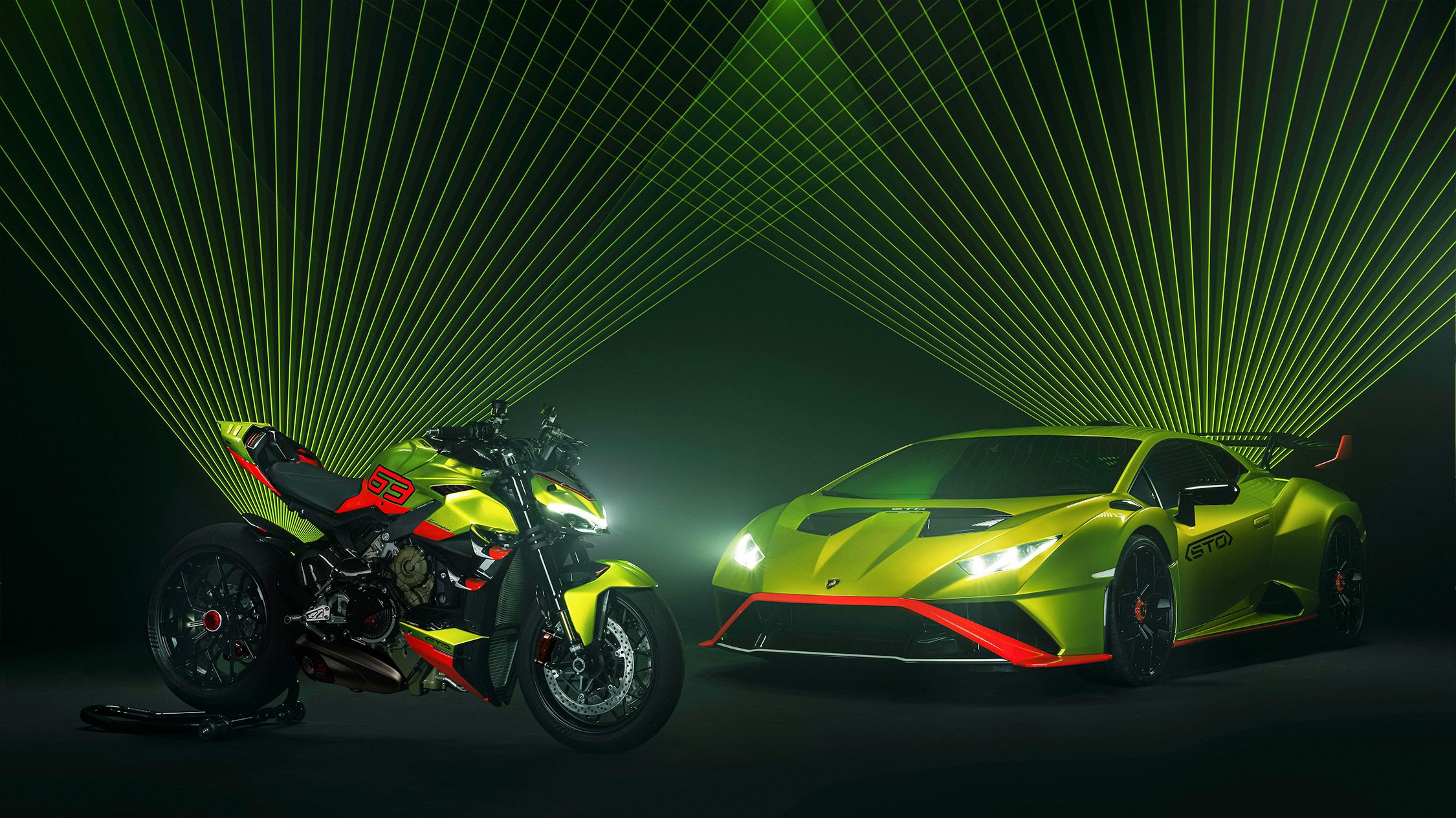 Ducati e Lamborghini no "fio da navalha"