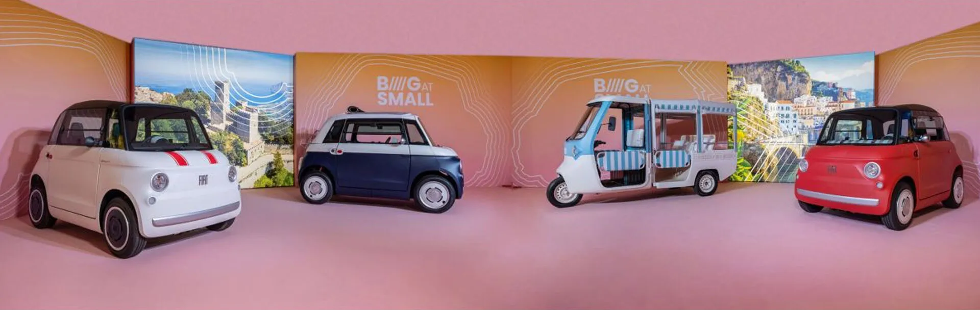 Novos conceitos de micromobilidade da Fiat